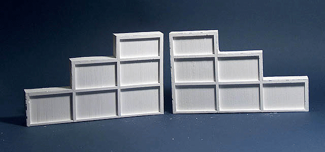 Bridge Abutment Wing Walls -- Wood, Outside-Braced pkg(2)-1