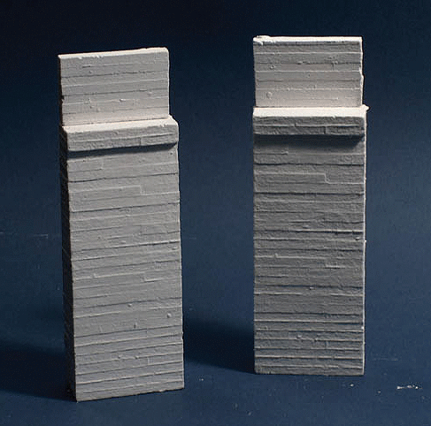 Bridge Abutment -- Poured Concrete Board - Formed pkg(2)-1