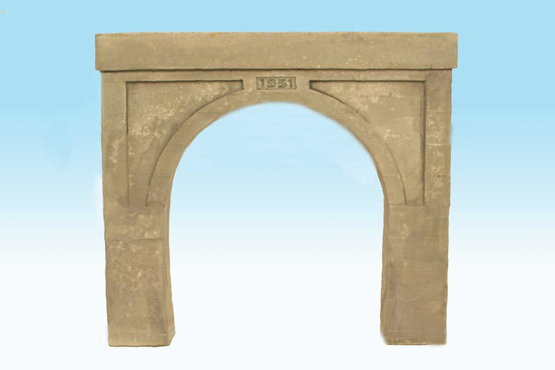 Double-Track Tunnel Portal -- Concrete