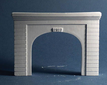 Double-Track Tunnel Portal -- Concrete