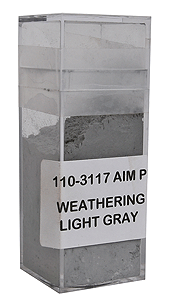 Colored Weathering Powder - Approx. 1oz  28.3g -- Ash Gray-1