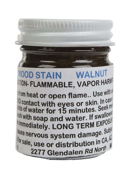 Oil-Based Wood Stain - 1oz  29.6mL -- Walnut