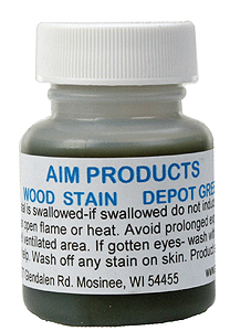 Oil-Based Wood Stain - 1oz  29.6mL -- Depot Green