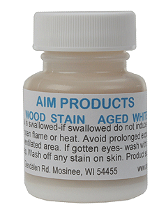 Oil-Based Wood Stain - 1oz  29.6mL -- Aged White
