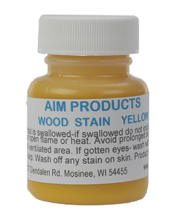 Oil-Based Wood Stain - 1oz  29.6mL -- Yellow