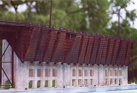 Great Lake Concrete Ore Dock Kit -- Single-Sided, 4 Track Expansion Kit