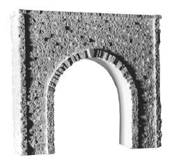 Tunnel Portal - Unfinished -- Split Stone-1