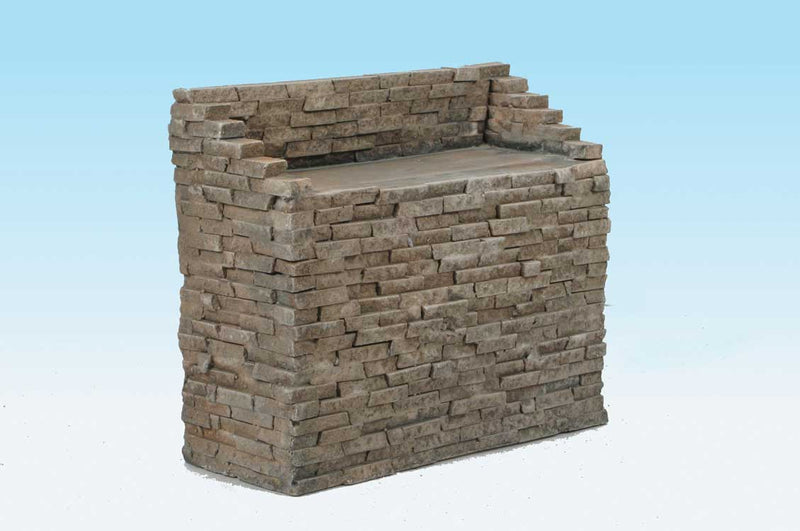 Bridge Abutment -- Split Stone