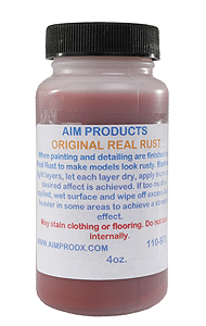 Scenery Solution Wash - 4oz  118mL -- Real Rust-1