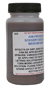 Scenery Solution Wash -- Medium Earth 4oz  118.3ml-1
