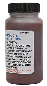 Scenery Solution Wash -- Terra Cotta 4oz  118.3ml-1