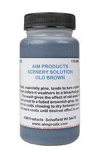 Scenery Solution Wash -- Old Brown 4oz  118.3ml