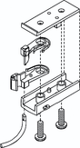 Accumate(R) Scale-Size Knuckle Coupler w/Draft Gear Box -- 2 Pairs-4