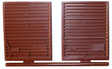 Youngstown Doors pkg(4) -- 8'