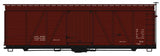 Fowler 36' Wood Boxcar - Kit -- Data Only (mineral red)-2