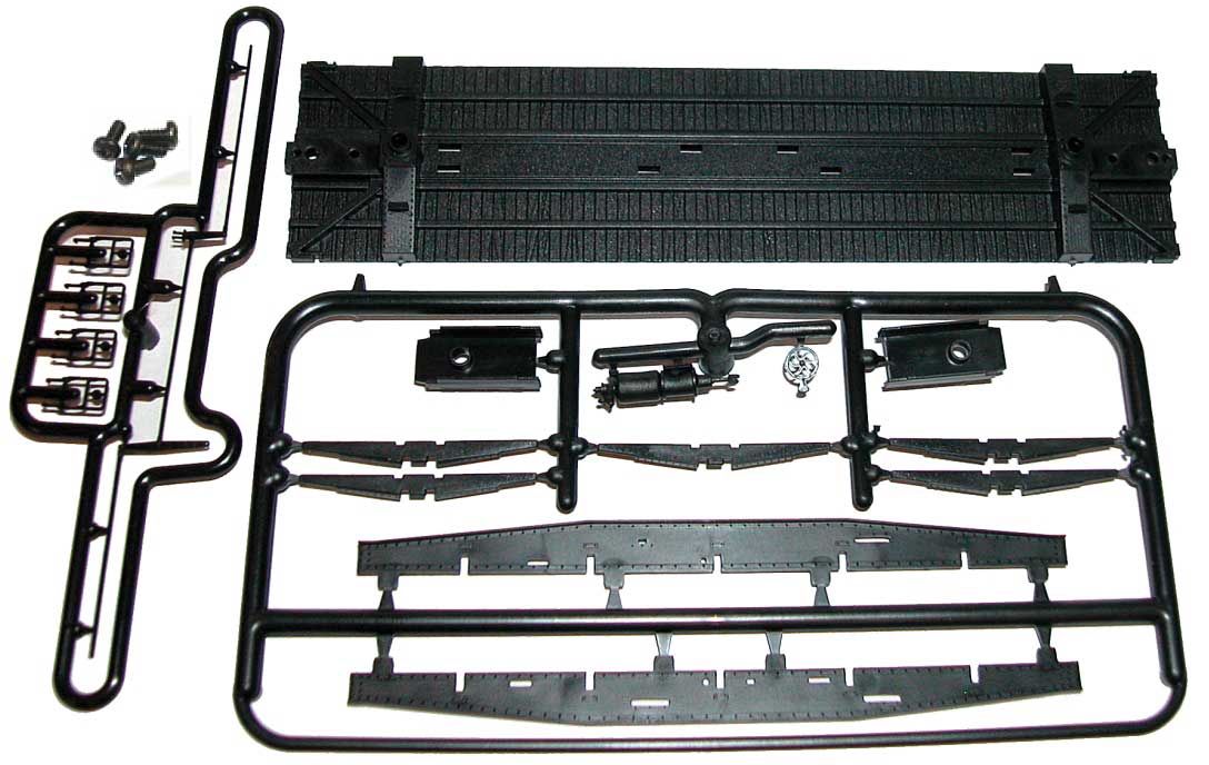 36' Wood Boxcar Fishbelly Underframe Only w/Details