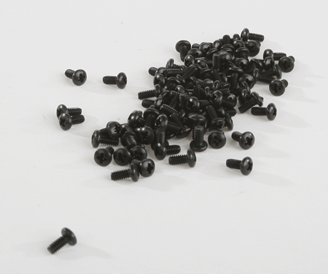 Truck & Coupler Screws -- 2-56 x 3/16" pkg(100)
