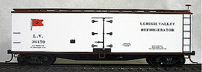 40' Refrigerator Car -- Lehigh Valley