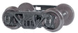 Andrews Truck Sideframes Only (No Wheels) -- pkg(12)