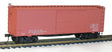 36' Double-Sheathed Wood Boxcar w/Steel Roof, Wood Ends, Fishbelly - Kit -- Data Only (Oxide)