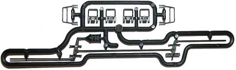 Underframe Brake Rod Set -- pkg(3)