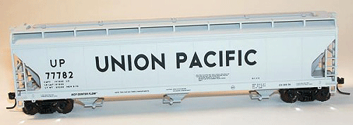 47' ACF 3-Bay Center Flow Covered Hopper - Kit (Plastic) -- Union Pacific
