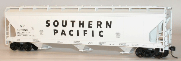 47' ACF 3-Bay Center Flow Covered Hopper - Kit (Plastic) -- Southern Pacific