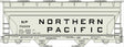 ACF 2-Bay Covered Hopper - Kit -- Northern Pacific #75029 (gray, Billboard Lettering)