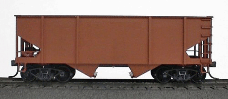 Canton Car Co.-Built 55-Ton 2-Bay Hopper - Kit -- Undecorated