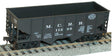 USRA 55-Ton 2-Bay Hopper - Kit -- Michigan Central (black)
