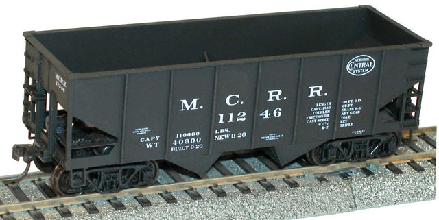 USRA 55-Ton 2-Bay Hopper - Kit -- Michigan Central (black)