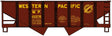 USRA 55-Ton 2-Bay Hopper - Kit -- Western Pacific 10376 (Boxcar Red, yellow, Small Feather Logo)