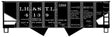 USRA 55-Ton 2-Bay Hopper - Kit -- Louisville Henderson & St. Louis L&N 4139 (black)