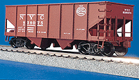USRA 2-Bay 55-Ton Open Hopper - Kit -- New York Central (Oxide)