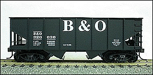 USRA 2-Bay 55-Ton Open Hopper - Kit -- Baltimore & Ohio
