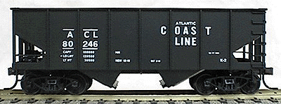 USRA 2-Bay 55-Ton Open Coal Hopper -- Atlantic Coast Line (black)