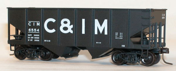 USRA 2-Bay 55-Ton Open Hopper - Kit -- Chicago & Illinois Midland