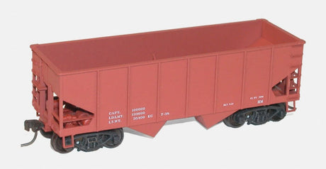 USRA 2-Bay 55-Ton Open Hopper - Kit -- Data Only (Oxide)