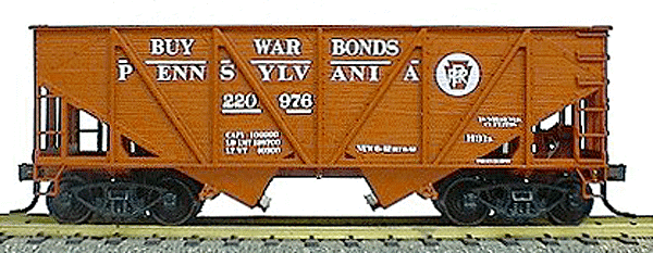 55-Ton Wood Sided Twin Hopper 12-Pack -- Pennsylvania