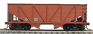 55-Ton Wood Side Twin Hopper -- Data Only (Oxide)