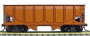 55-Ton Panel-Side 2-Bay Hopper - Kit -- Undecorated