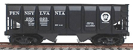 55-Ton Panel-Side 2-Bay Hopper - Kit -- Pennsy