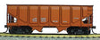 55-Ton Panel Side Twin Hopper -- Data Only (Oxide)