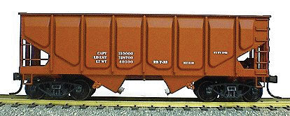 55-Ton Panel Side Twin Hopper -- Data Only (Oxide)