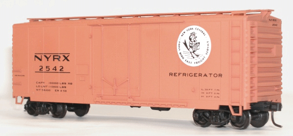 40' AAR Plug Door Boxcar Kit -- New York Central (Early Bird)