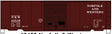 40' PS-1 Steel Boxcar - Kit -- Norfolk & Western #44538 (Boxcar Red)