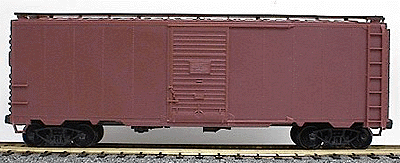 AAR 40' Single-Door Steel Boxcar - Kit -- Undecorated