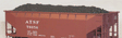 Magnetic Coal Load pkg(48) -- For Accurail 7700-Series Offset-Side Twin Hopper