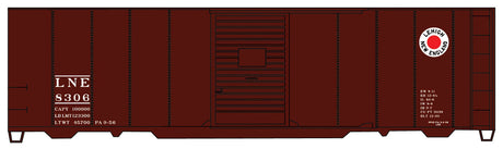 AAR 40' Single-Door Steel Boxcar - Kit -- Lehigh & New England