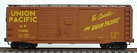40' AAR Double-Door Boxcar - Kit (Plastic) -- Union Pacific
